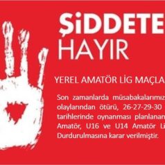 Yerel Amatör Lig Maçları İptal Edildi
