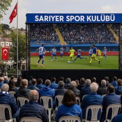 Sarıyer Merkez’den Dev Maç Öncesi Birlik Mesajı: “Sarıyer Bizim, Bu Gurur Hepimizin!”