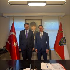 Sarıyer Kaymakamı Ömer Kalaylı’dan İlçe Emniyet Müdürü Yüzbaşıoğlu’na ‘Hayırlı Olsun Ziyareti
